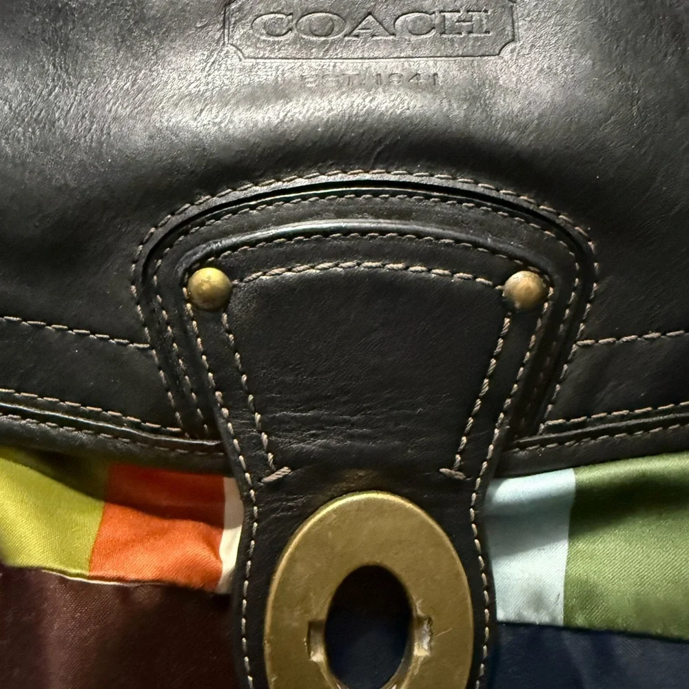 Coach Black Legacy Handbag - Picture 3 of 3